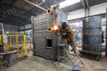 Изготовление промышленного водогрейного котла 1.6 МВт