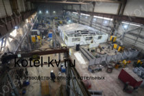 Производство модульной котельной 300 кВт на заводе