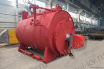 Паровой котел на газе и дизеле 400 кг пара в час