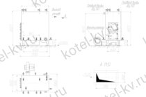 Котел на дровах КВД 0.3 чертеж